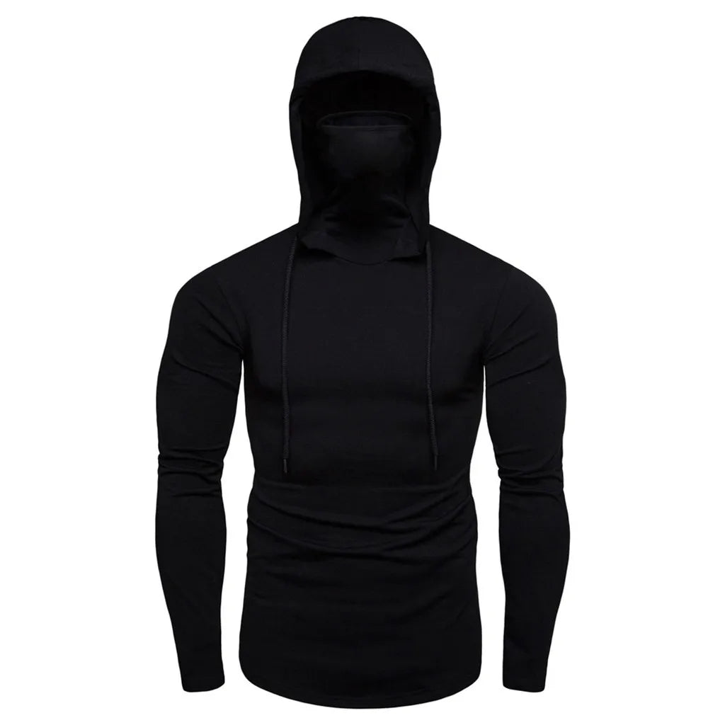 Marston - Sudadera Con Capucha Estilo Ninja Y Mascarilla