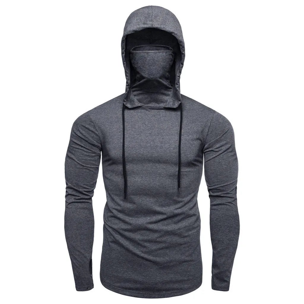 Marston - Sudadera Con Capucha Estilo Ninja Y Mascarilla