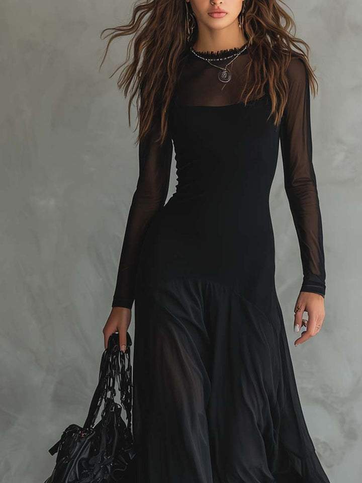 Yovanna - Vestido Largo de Tul con Encanto Etéreo