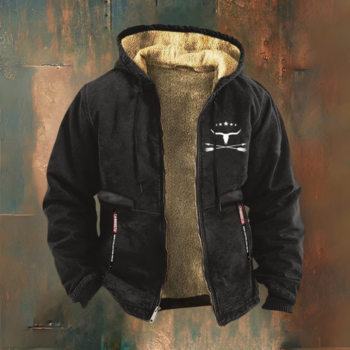 Zali - Elegante Chaqueta con Capucha tipo Barn Chaqueta