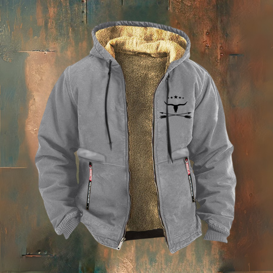 Zali - Elegante Chaqueta con Capucha tipo Barn Chaqueta