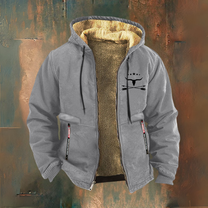 Zali - Elegante Chaqueta con Capucha tipo Barn Chaqueta