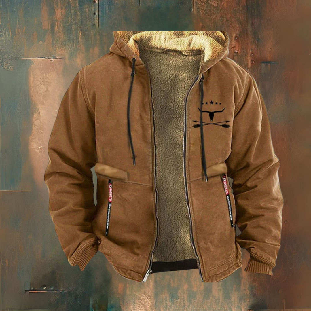 Zali - Elegante Chaqueta con Capucha tipo Barn Chaqueta