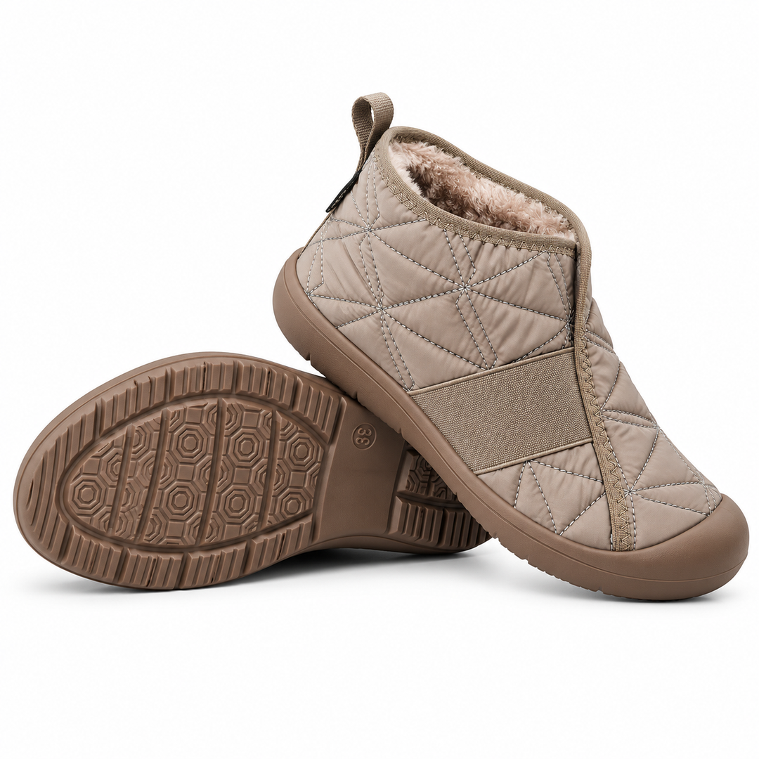 Hellien - Zapatos De Invierno Con Forro Polar