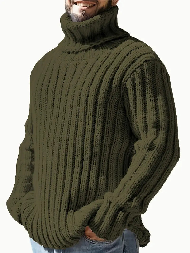 Lysander - Jersey De Cuello Alto Acanalado