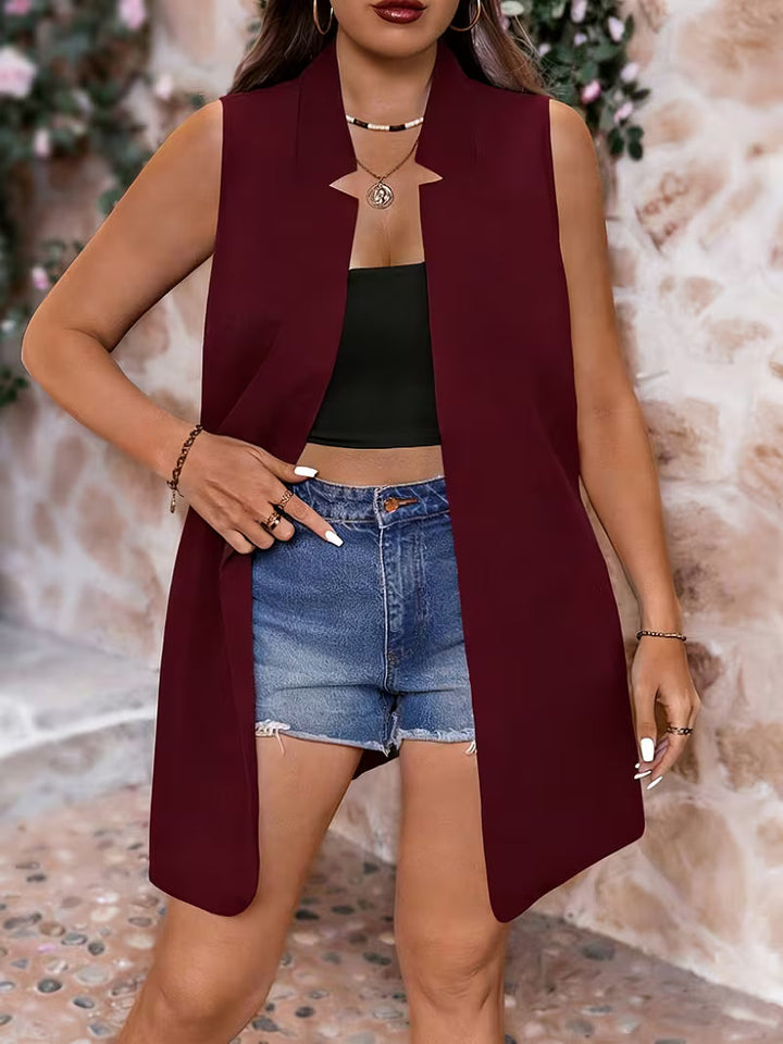 Alanaa - Chaleco Sin Mangas Elegante