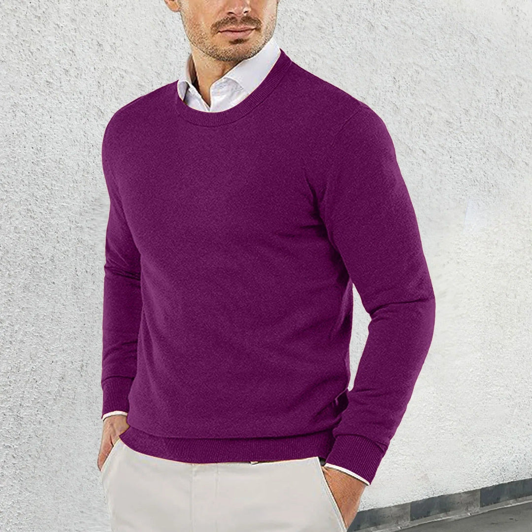 Ronny - Jersey De Algodón Con Cuello Redondo