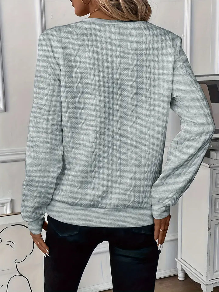 Karoline - Elegante y Cómodo Jersey Con Cremallera
