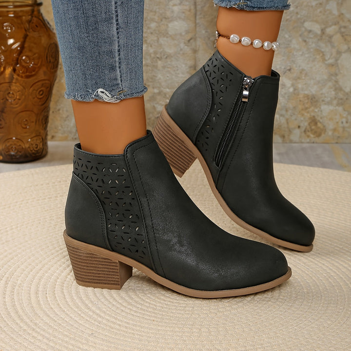 Fredrika - Botines Transpirables Con Cremallera