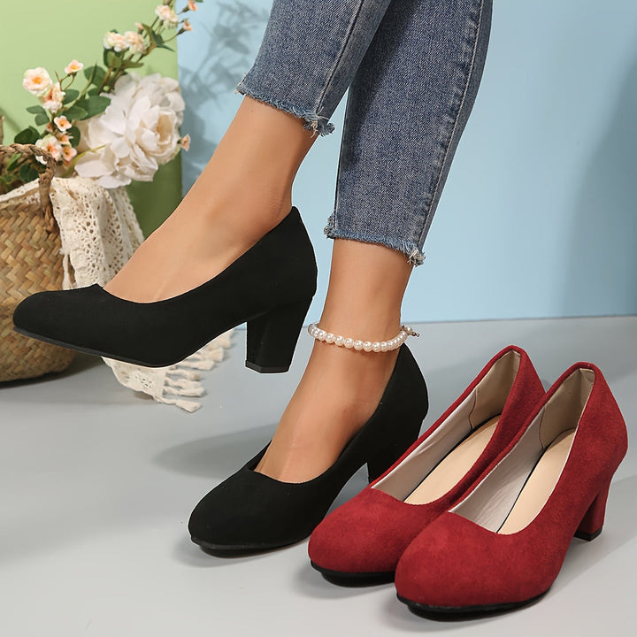 Kirstten - Zapatos De Tacón De Ante