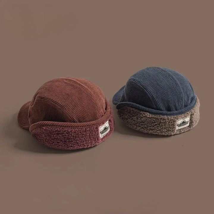 CozyFlaps - Gorro Acanalado con Orejeras