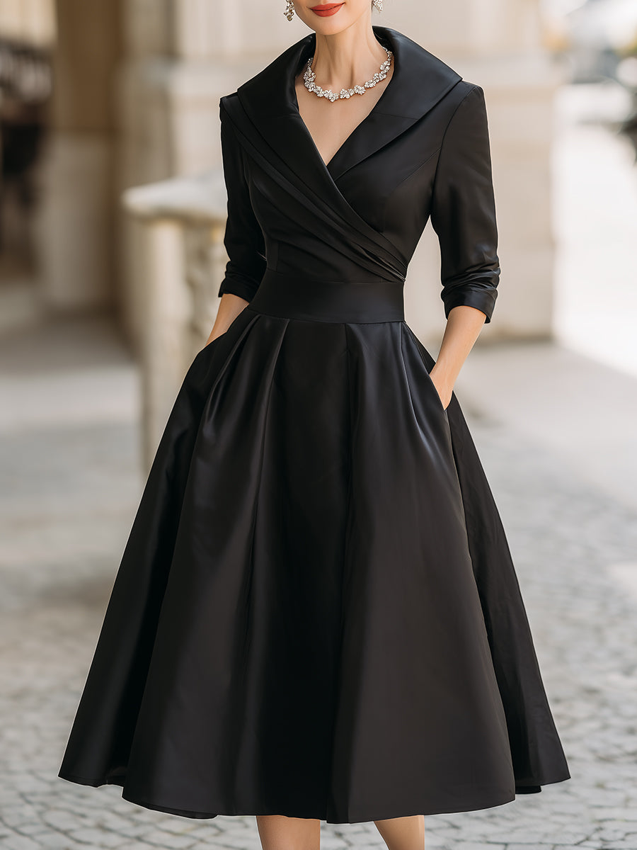 Ariellea - Vestido Midi De Satén