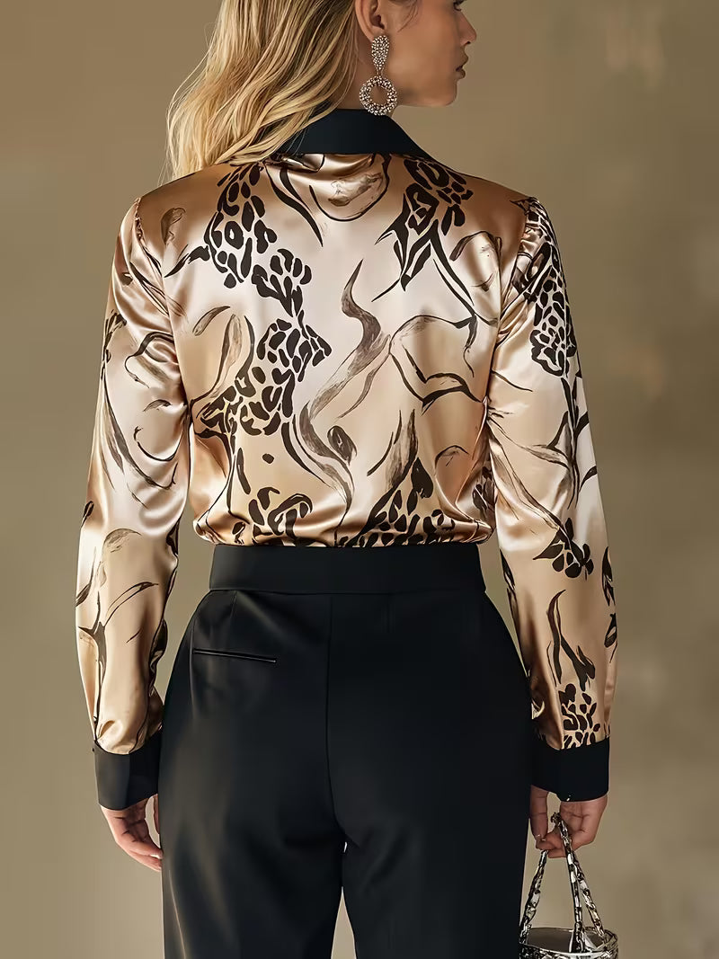 Nephthys - Camisa de manga Larga con Botones