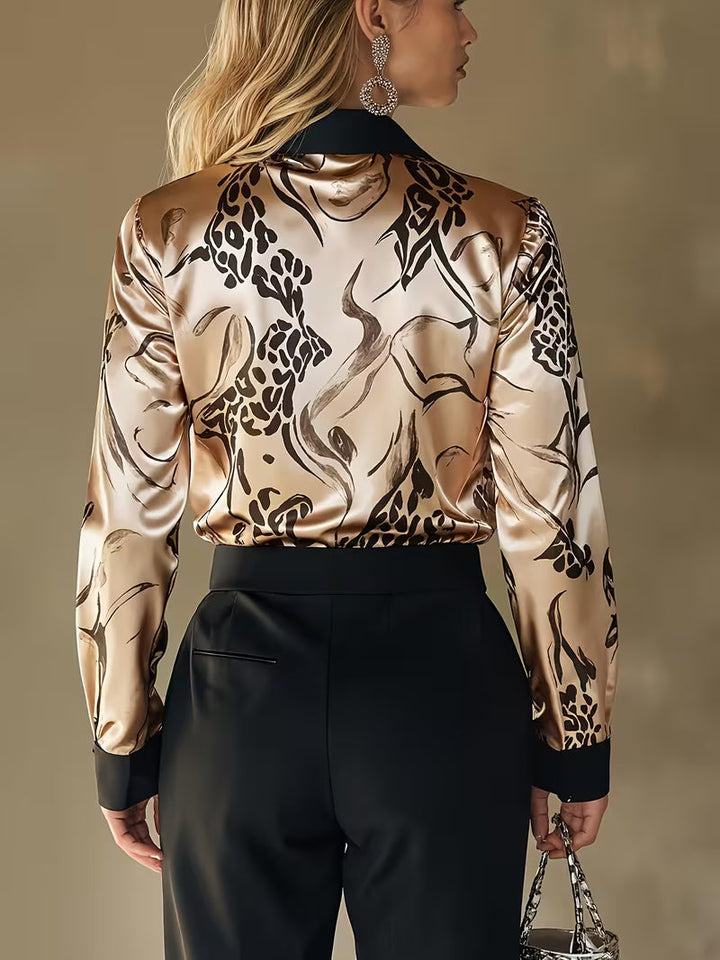 Nephthys - Camisa de manga Larga con Botones