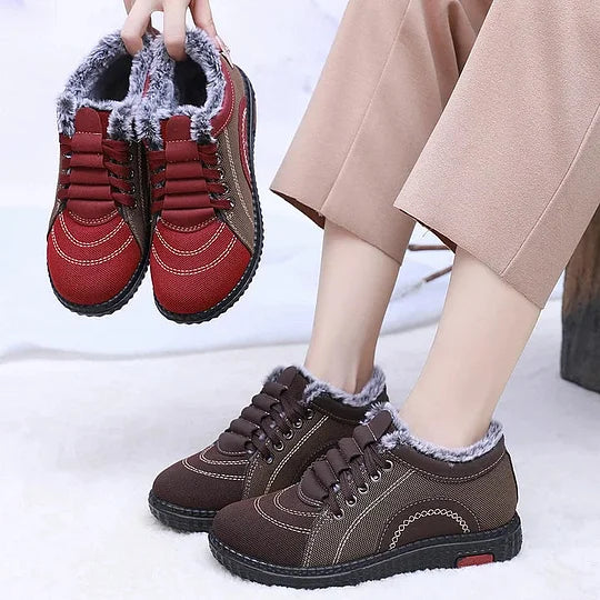 Triss - Bota De Algodón Para Invierno Con Forro Polar