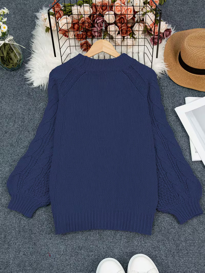 Elayra - Jersey De Punto Holgado Informal