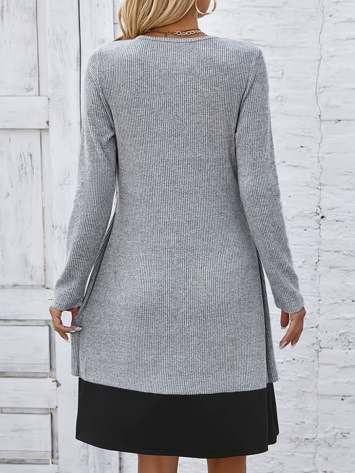 Shirahoshi - Traje De Dos Piezas Con Cuello Redondo Para Otoño e Invierno