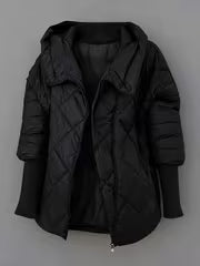 Stephenson - Chaqueta Con Capucha y Patrón Acolchado en Forma de Rombos