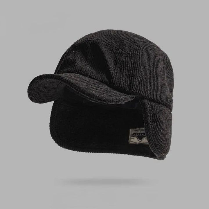 CozyFlaps - Gorro Acanalado con Orejeras