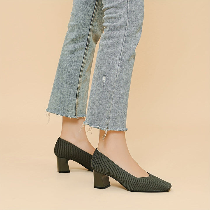 Joleen - Elegantes Zapatos De Tacón Grueso