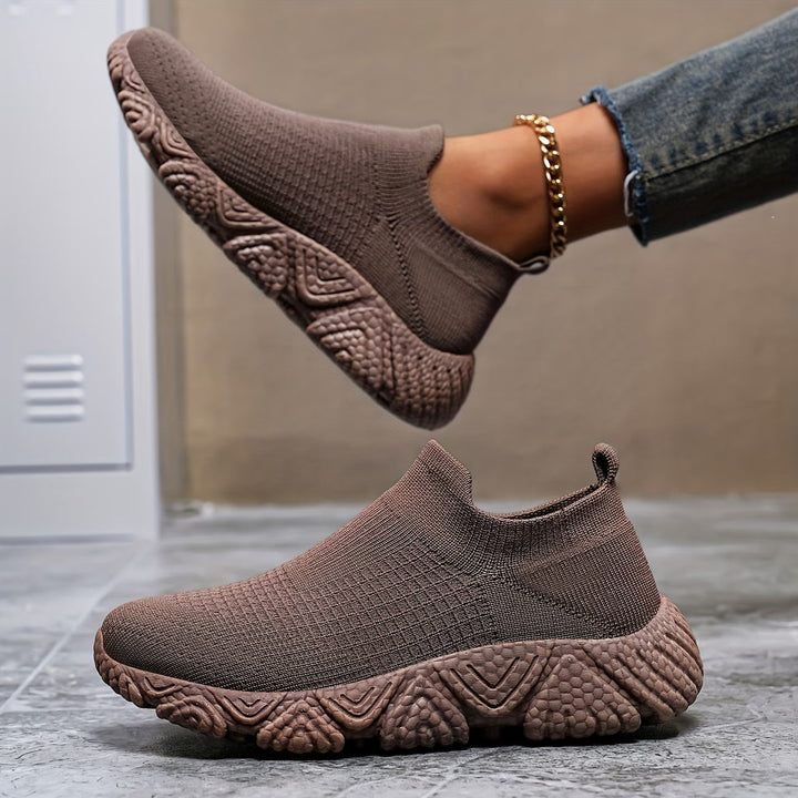 Elisha - Zapatos De Punto Con Suela Gruesa