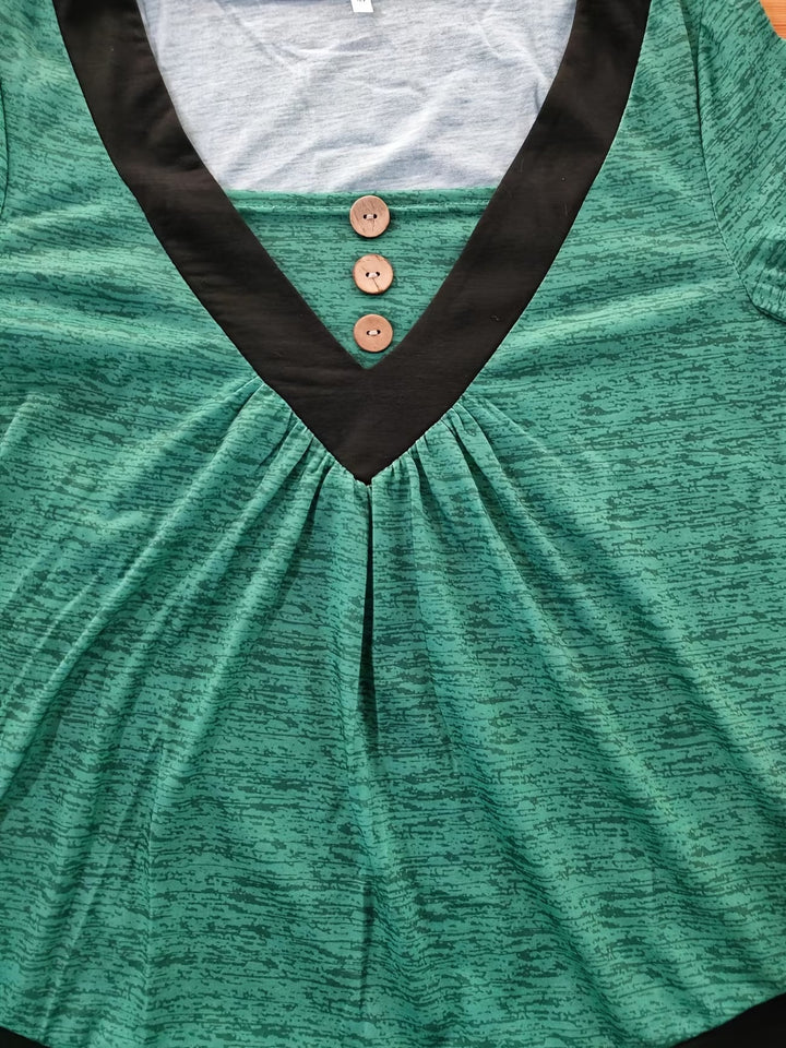 Grisel - Camiseta Acampanada Y Elegante