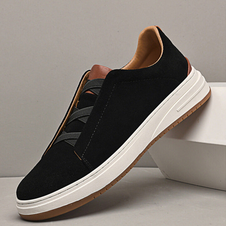 Hargrove - Zapatillas Informales De Piel De Vacuno