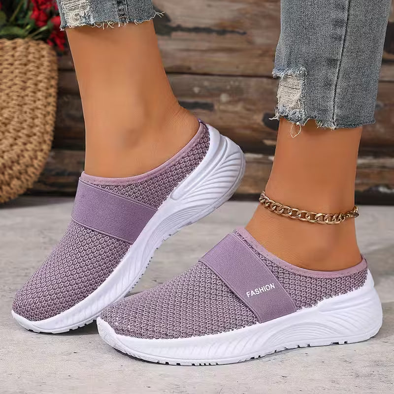 Pamala - Zapatillas Ligeras y Transpirables Sin Cordones