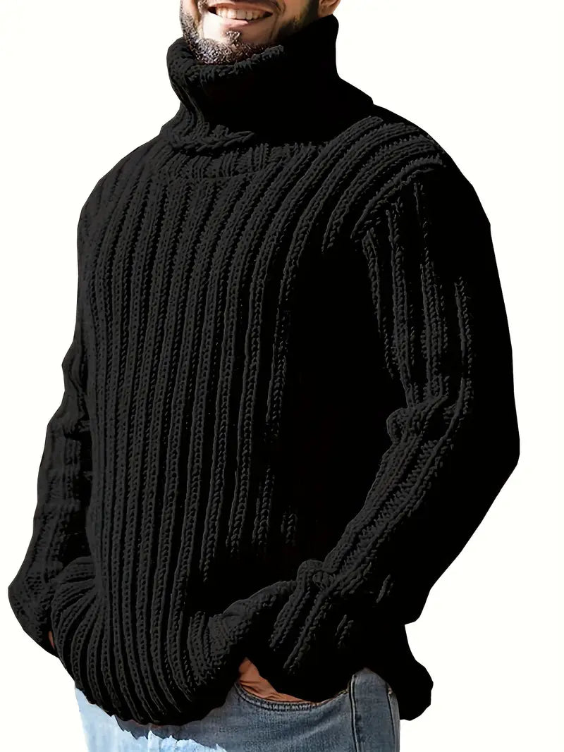 Lysander - Jersey De Cuello Alto Acanalado