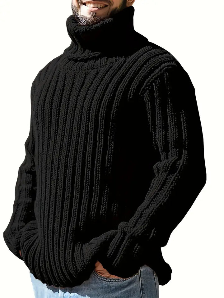 Lysander - Jersey De Cuello Alto Acanalado