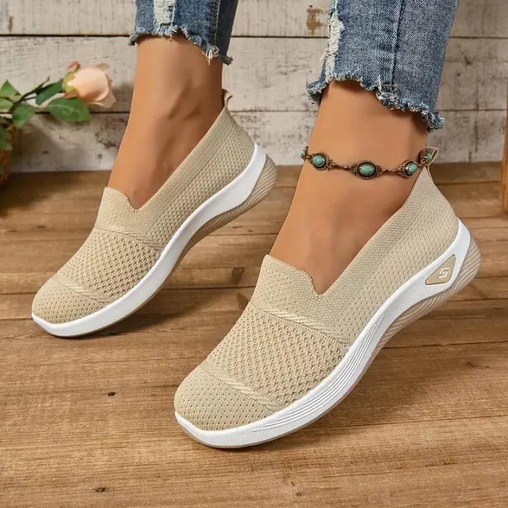 Yaelith - Zapatilla Ortopédica Transpirable Sin Cordones Para Caminar