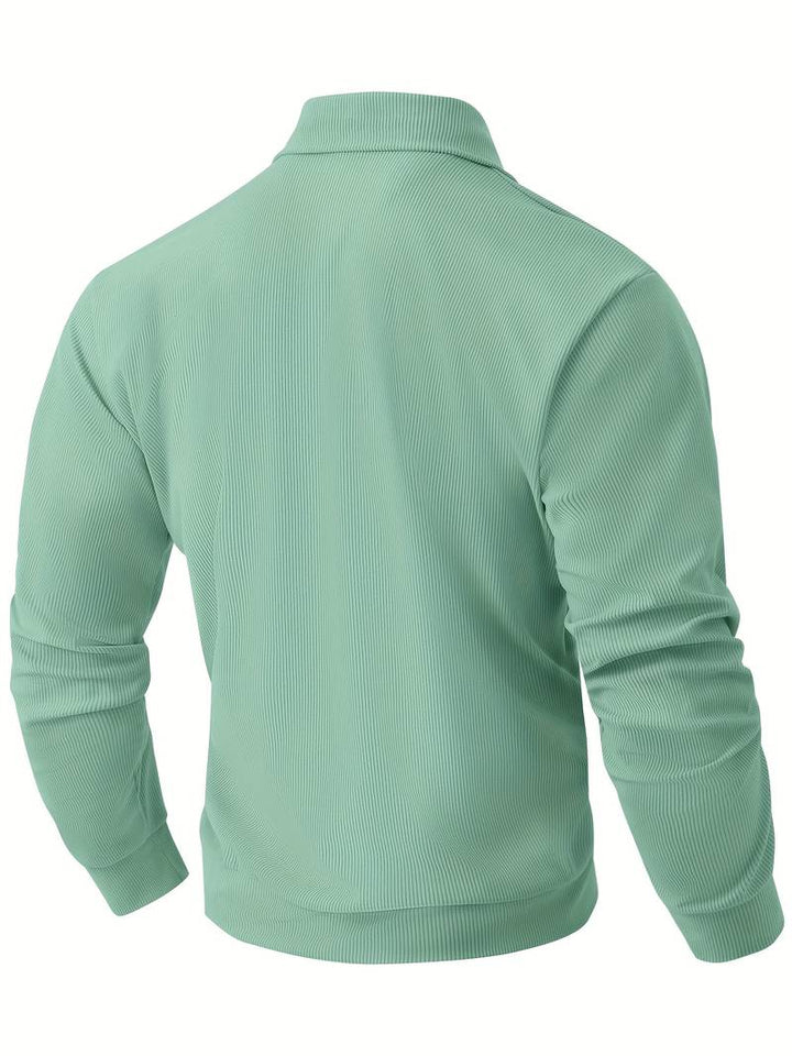 Hawkins - Camisa De Manga Larga Con Cuello Vuelto de Pana