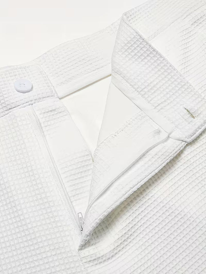 Tommen - Pantalones Ligeros Estructurados Con Bolsillo Lateral