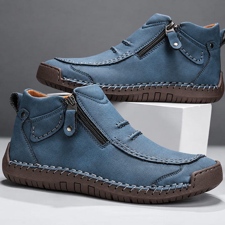 Aedrian - Zapatos De Alta Gama Con Cremallera Lateral