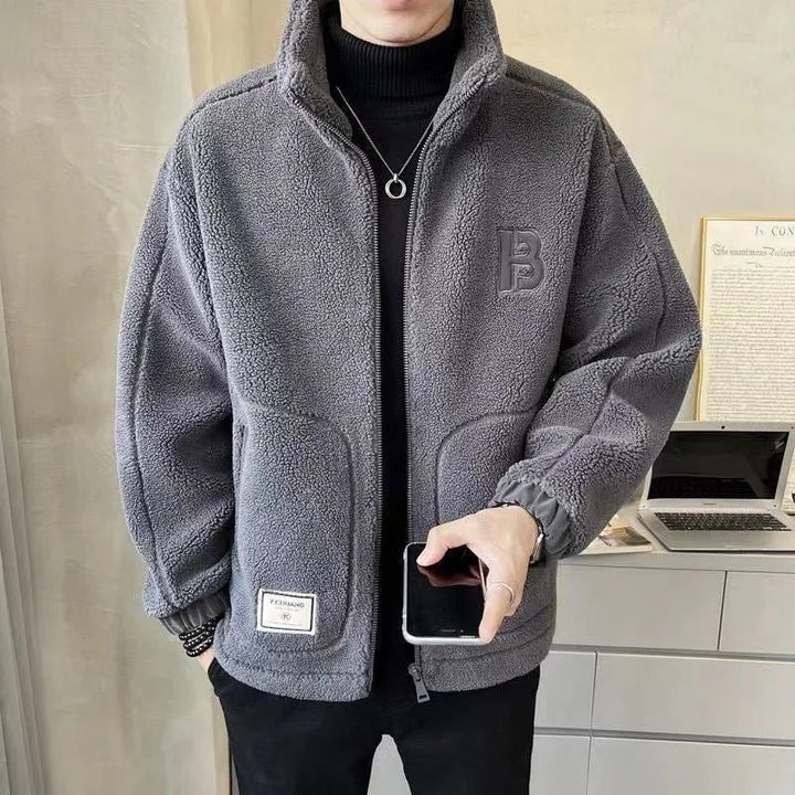 Achim - Chaqueta Con Cremallera De Piel Sintética