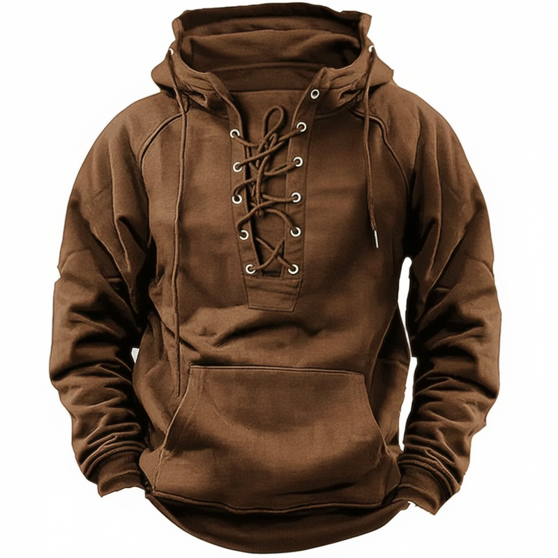 Hovav - Manga Larga Con Cordones Sudadera