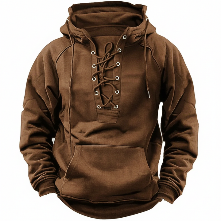 Hovav - Manga Larga Con Cordones Sudadera