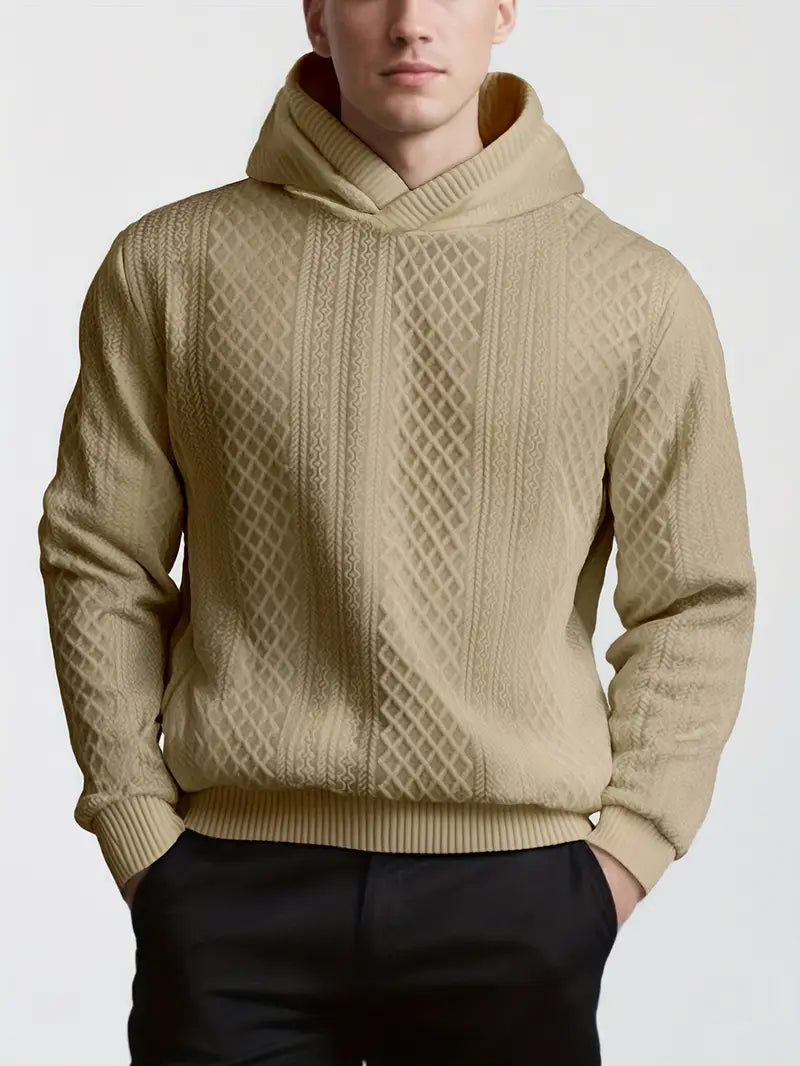 Karah - Sudadera Con Capucha De Manga Larga De Punto