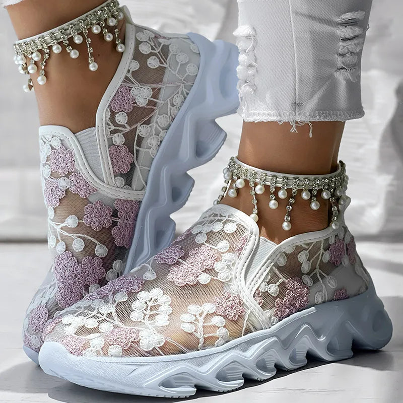 Abbie - Zapatillas Deportivas Elegantes Antideslizantes