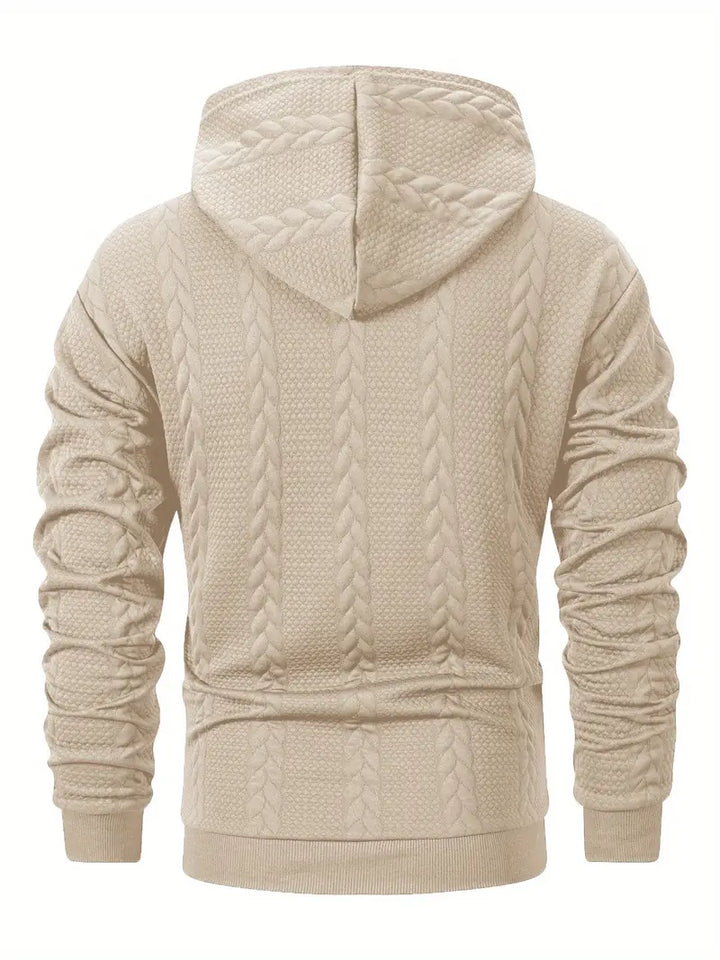 Connolly - Sudadera Informal De Punto Con Capucha y Bolsillo Delantero