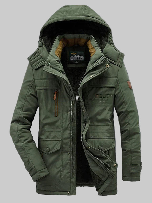Hernández - Chaqueta Polar Cálida y Resistente Al Viento