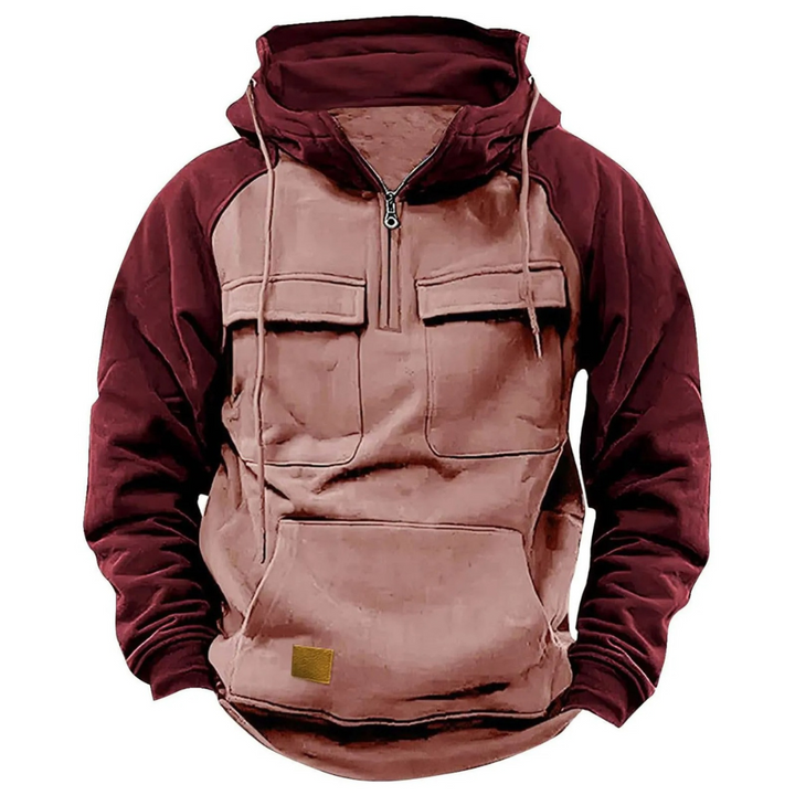Denzel - Sudadera Premium Con Capucha y Cremallera Sudadera Polar