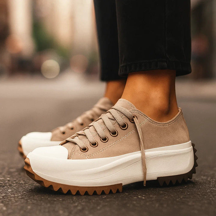 Jianna - Zapatillas Deportivas Sasuales Con Cordones