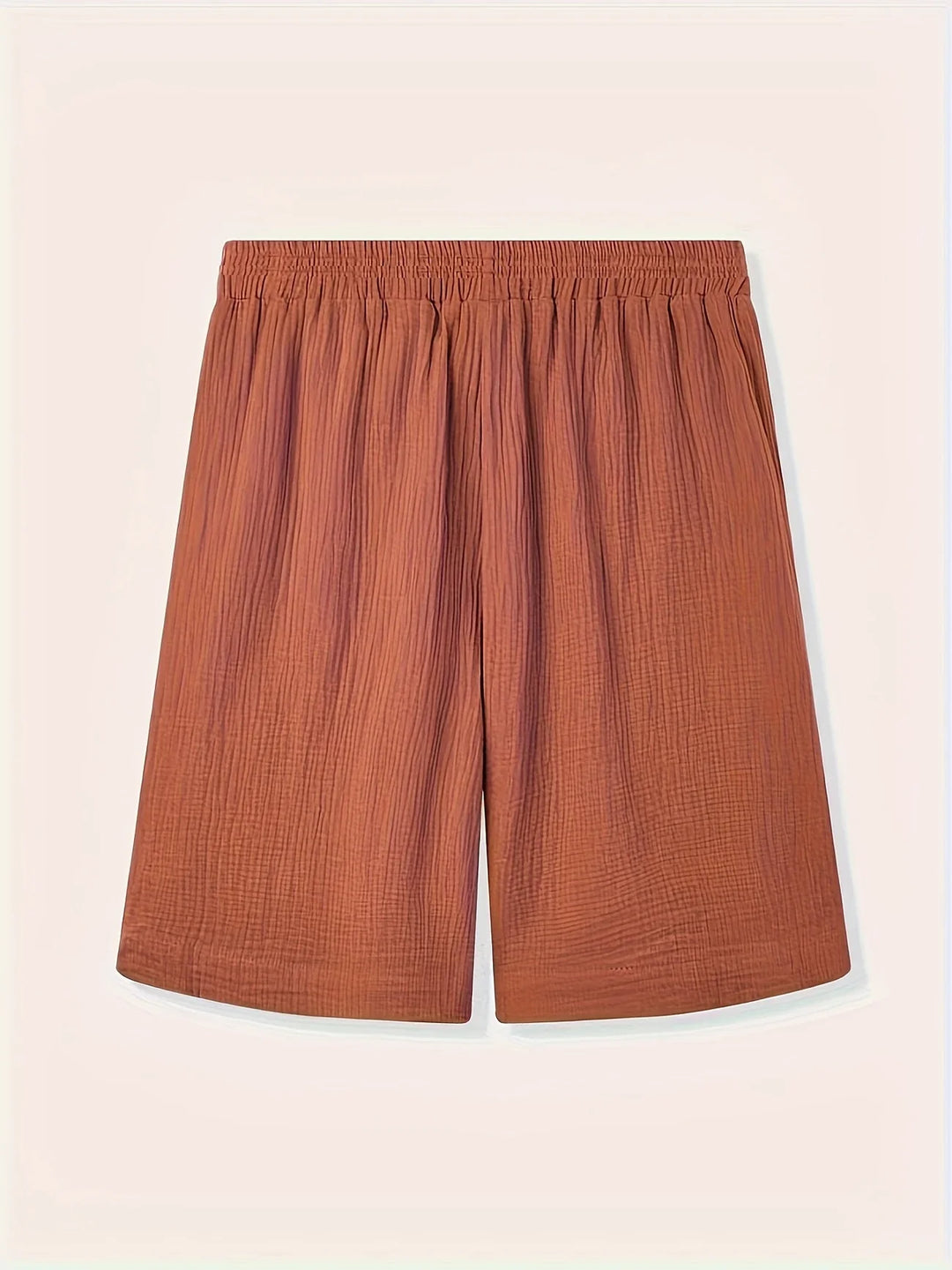 Bancroft - Elegantes Pantalones Cortos Holgados Con Bolsillos
