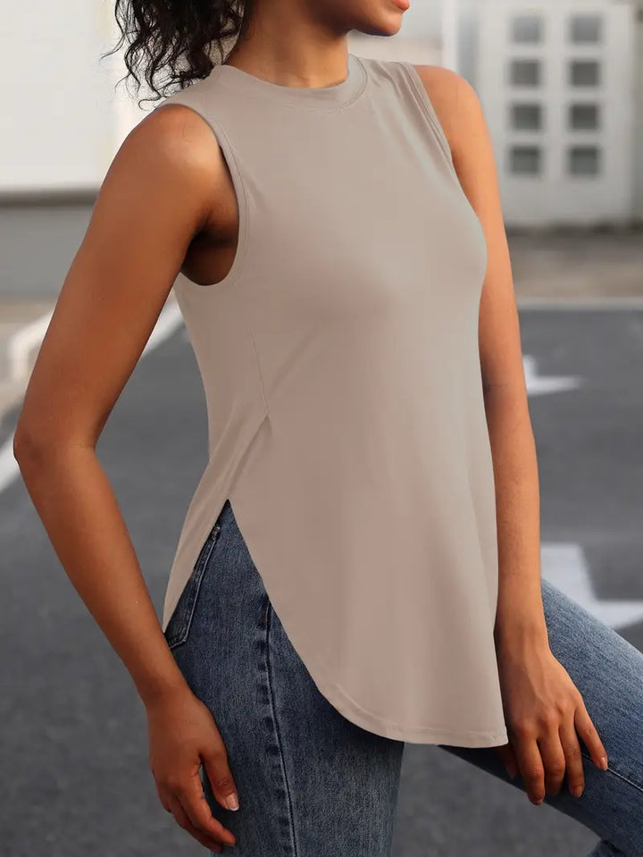 Desirae - Camisa Sin Mangas Transpirable
