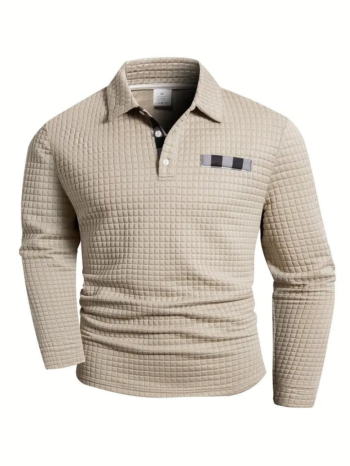 Hughes - Camisa Informal De Punto Grueso Con Botones