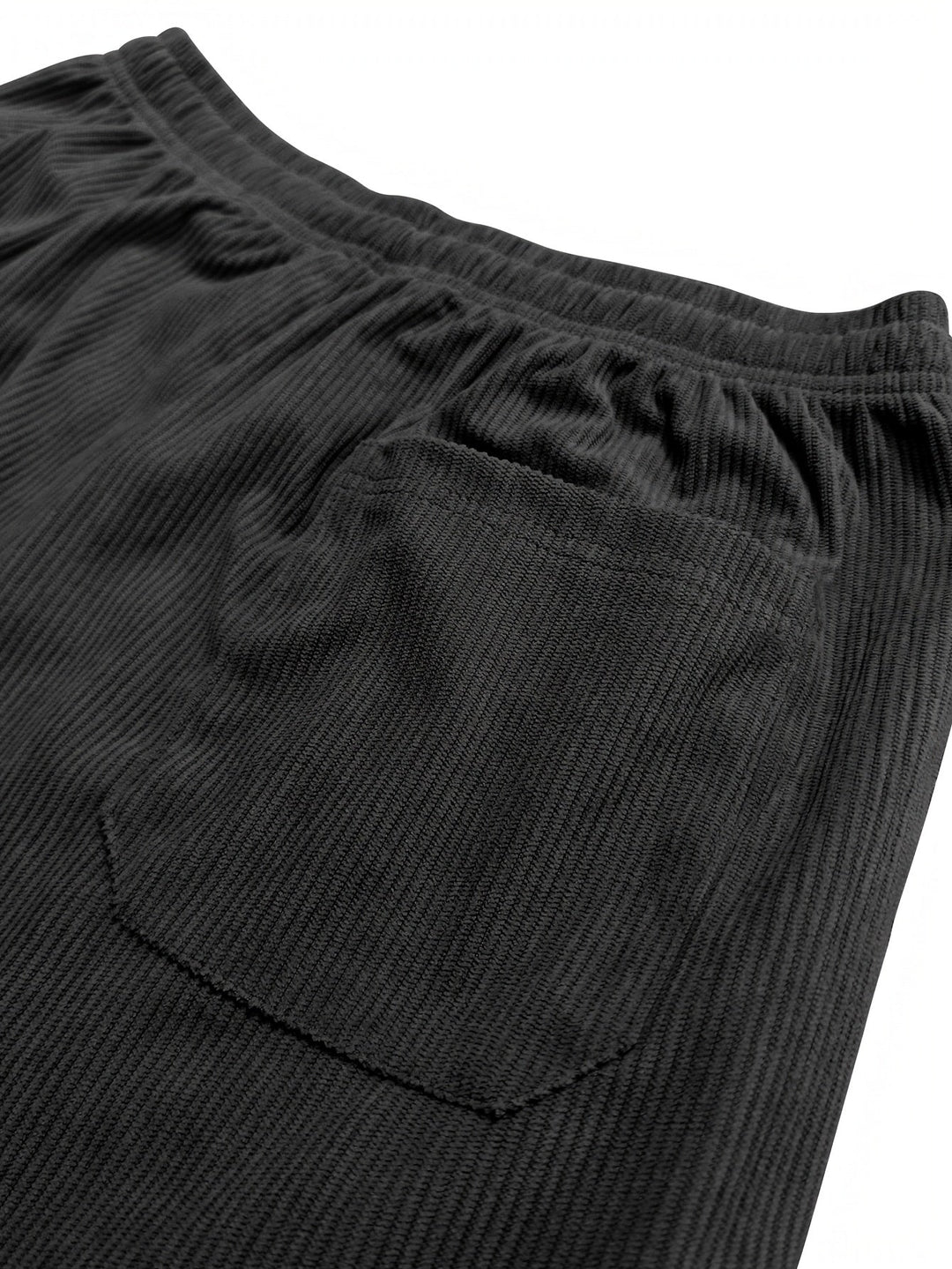 Ellyson - Pantalones De Pana Con Cordón en la Cintura