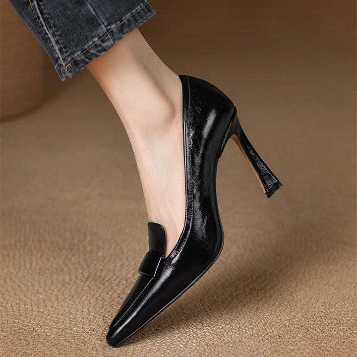 Kimiko - Zapatos De Salón De Charol Con Punta Afilada