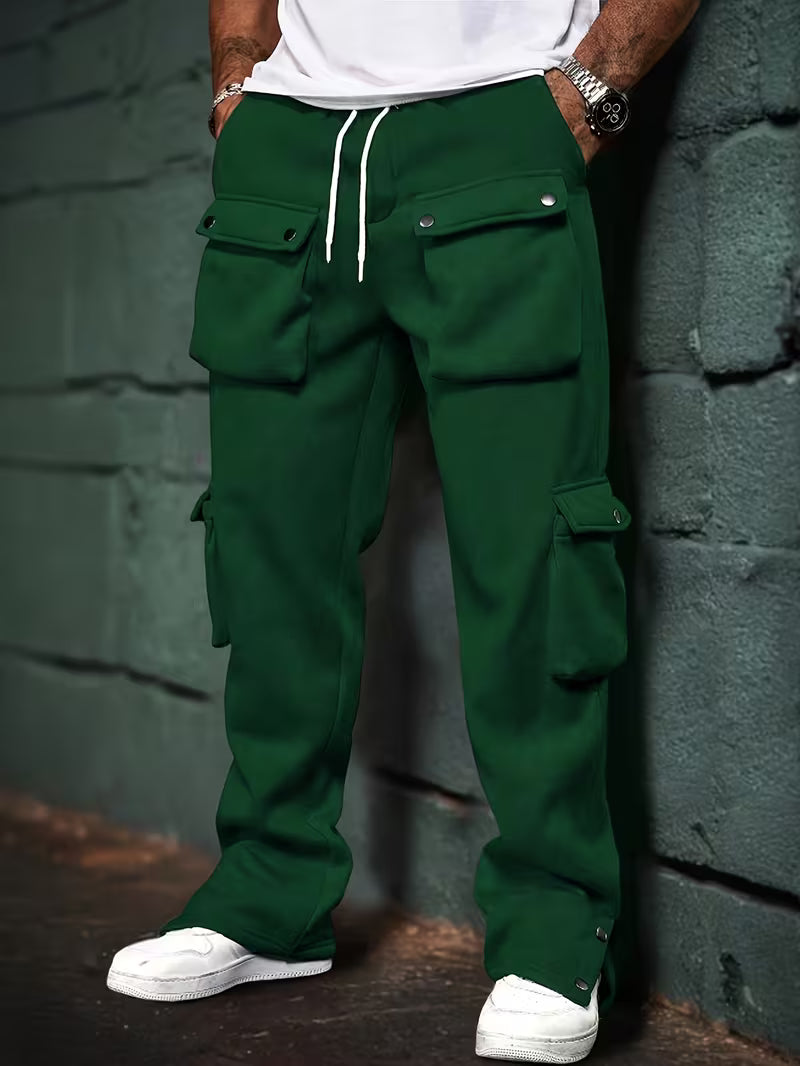 Deyan - Pantalones Jogger Cargo Informales