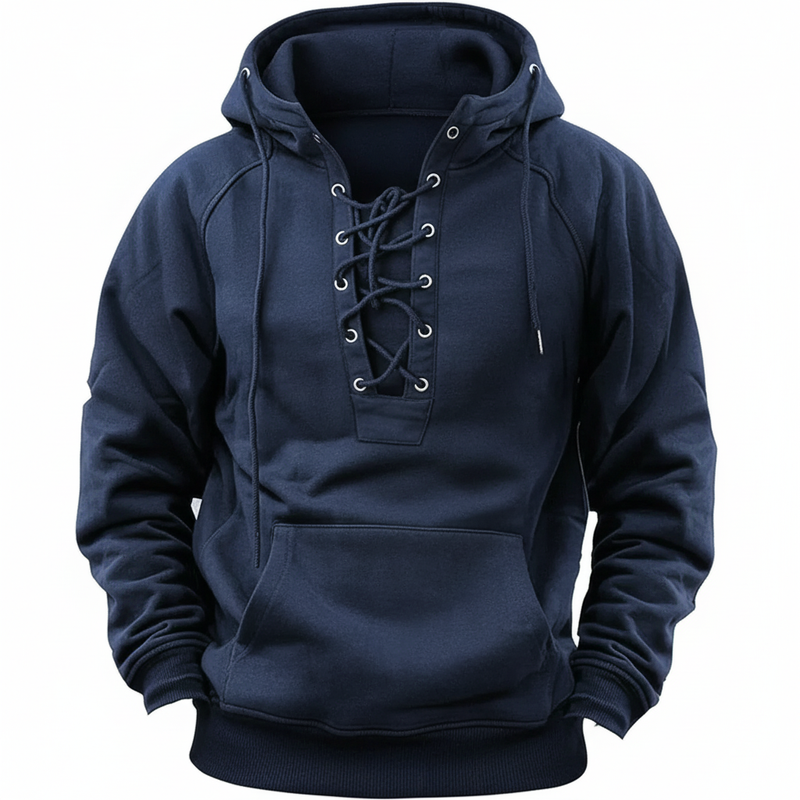 Hovav - Manga Larga Con Cordones Sudadera